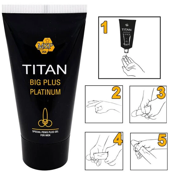 Титан Комплект за уголемяване Titan gel + Титан Пенис помпаснимка 8