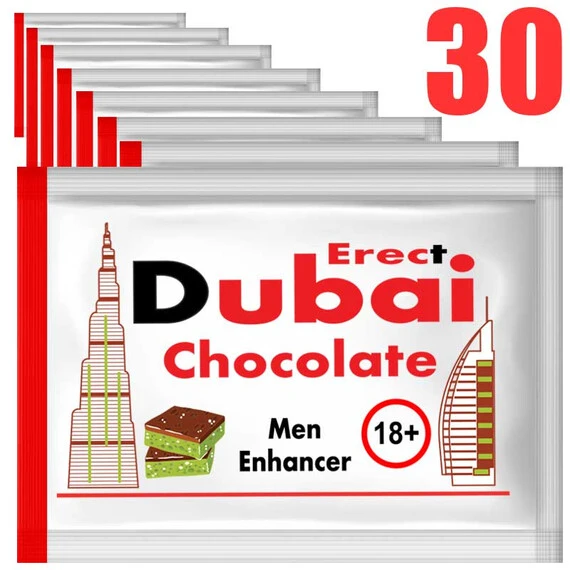 Dubai Chocolate Tечен Дубайски Шоколад за Силни Ерекции и Повишено Либидо (30 сашета)