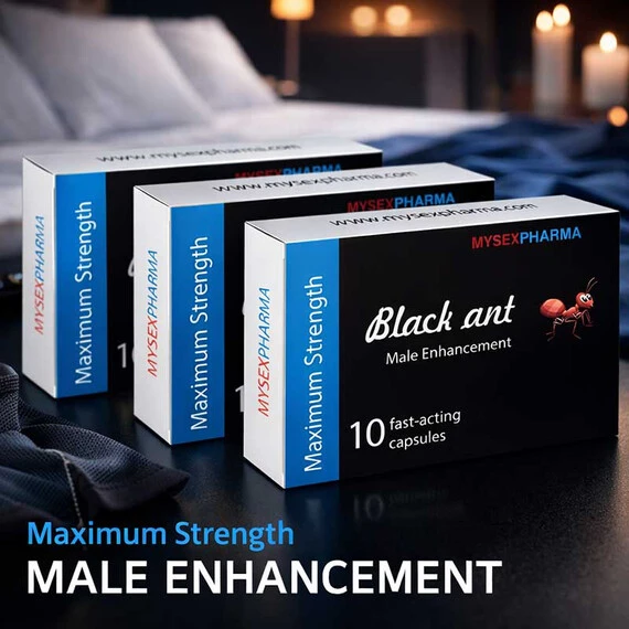 Черна Мравка BLACK ANT 3 x 10бр Капсули за ерекцияснимка 2