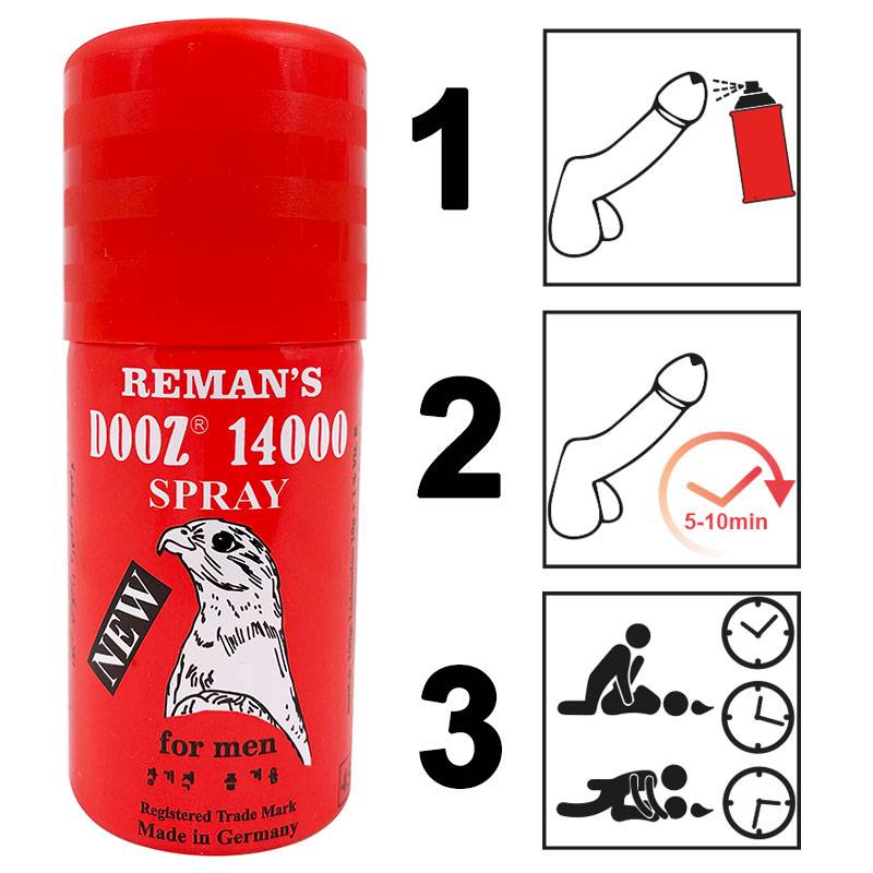 DOOZ 14000 спрей за задържане + Titan gel за уголемяване на пениса мнения и цена с намаление от sex shop
