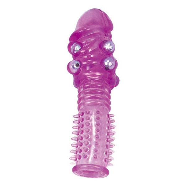 Луксозен перлен пенис накрайник De Luxe Purple мнения и цена с намаление от sex shop