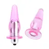 Анално дилдо с вибрация Vibrating Jelly Anal Probe  Анални вибратори