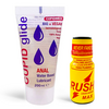 Комплект Анален лубрикант & Попърс Rush  Лубриканти