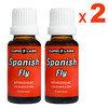 2 x Испанска муха Купид Възбуждащи капки Spanish Fly 2x20ml  Възбуждащи
