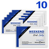 10бр. Ядящо се желе за ерекция WEEKEND Oral Jelly 5gr  Ерекция секс стимуланти