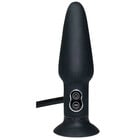 Вибриращ надуваем анален разширител True Black Vibrating Anal Plugснимка 2