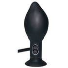 Вибриращ надуваем анален разширител True Black Vibrating Anal Plugснимка 3