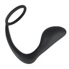 Простатен масажор с накрайник Black Velvets Ring & Plugснимка 2