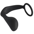 Простатен масажор с накрайник Black Velvets Ring & Plugснимка 4