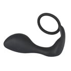 Простатен масажор с накрайник Black Velvets Ring & Plugснимка 5