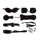 BDSM κомплект Bondage Kit in black 8 части