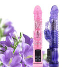 ПРОМОЦИЯ!!! ​Мултифункционален вибратор 36 Speeds Rotation Rabbit Vibrator + Бананов лубрикант 60млснимка 6