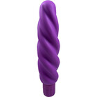Спираловиден вибратор Flower Purple