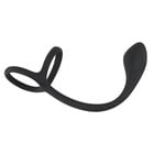 Пенис ринг с бът плъг Cock & ball ring with butt plug