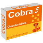 3x Cobra 5 дъвчащи таблетки за ерекция 15брснимка 2