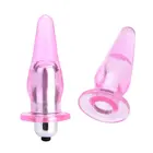 Анално дилдо с вибрация Vibrating Jelly Anal Probeснимка 3