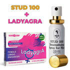 Промо!!! Спрей за задържане Stud 100 + Възбуждащи капсули за жени LadyagrA
