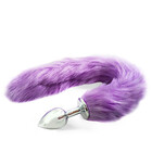 Анален разширител с опашка Purple Kitty