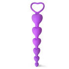 Анална броеница Purple Heartснимка 2