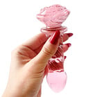 Анален разширител Pink Rose Glass
