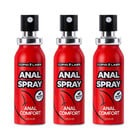 3 x Анален спрей Anal Spray - обезболяващ и релаксиращ