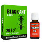 Черна Мравка BLACK ANT 20бр капсули за ерекция + Възбуждащи капки Spanish Fly 20mlснимка 2