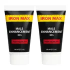 2 x Гел за уголемяване на пениса Iron Max Gel - 60mlснимка 2