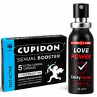 Задържащ спрей за мъже Love Power + Капсули за ерекция Cupidon 5снимка 2