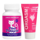 Pink Pussycat Възбуждащо капсули и Възбуждащ гел за жени