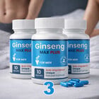 1+1=3 Женшен Макс - Ginseng Max Plus 10 капсули за потенция