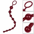 Aнална броеница бордо Thai Anal Beads + подарък лубрикант