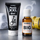 Гел за уголемяване на пениса PENIS XXL GEL 60мл + Капки за уголемяване на пениса BIG PENIS DROPS