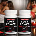 2 опаковки Задържащи таблетки за мъже Love Power