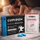 Възбуждащи таблетки Cupidon + Възбуждаща напитка Cupidra