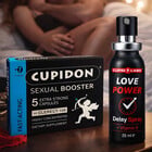 Задържащ спрей за мъже Love Power + Капсули за ерекция Cupidon 5