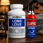 Комплект за забавяне на еякулацията Long Love&Cupid Spray