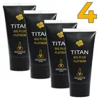 4 x Titan gel - Титан гел платинум за уголемяване на пениса