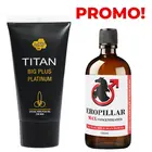 Промо!!! Titan gel за уголемяване на пениса Титан гел платинум + EROPILLAR MAX Concentrated комплексен ефект за мъжко здраве