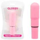 GLOSSY - POCKET вибратор розов
