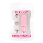 GLOSSY - SMALL вибро куршум вибратор розовснимка 3