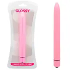 GLOSSY - SLIM вибратор розов