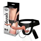 HARNESS ATTRACTION - HARRIS двоен пенетрация с вибрация 18 см диаметър 3.5 см