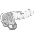 Снимка на X RAY - Прозрачен COCK с BALLS 18.5 см -O- 3.8 см