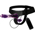 HARNESS ATTRACTION - RODNEY двоен пенетрация вибратор 18 см диаметър 3.5 смснимка 2