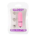 GLOSSY - SMALL вибро куршум вибратор DEEP ROSEснимка 3
