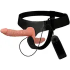 HARNESS ATTRACTION - HARRIS двоен пенетрация с вибрация 18 см диаметър 3.5 смснимка 3