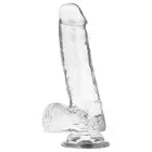 X RAY - Прозрачен COCK с BALLS 18.5 см -O- 3.8 смснимка 2
