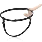 FETISH SUBMISSIVE HARNESS - Двоен пенетрация телесен UP вибраторснимка 4