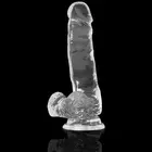 X RAY - Прозрачен COCK с BALLS 18.5 см -O- 3.8 смснимка 4