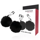 DARKNESS - Клампи за зърна с POM POMS 1